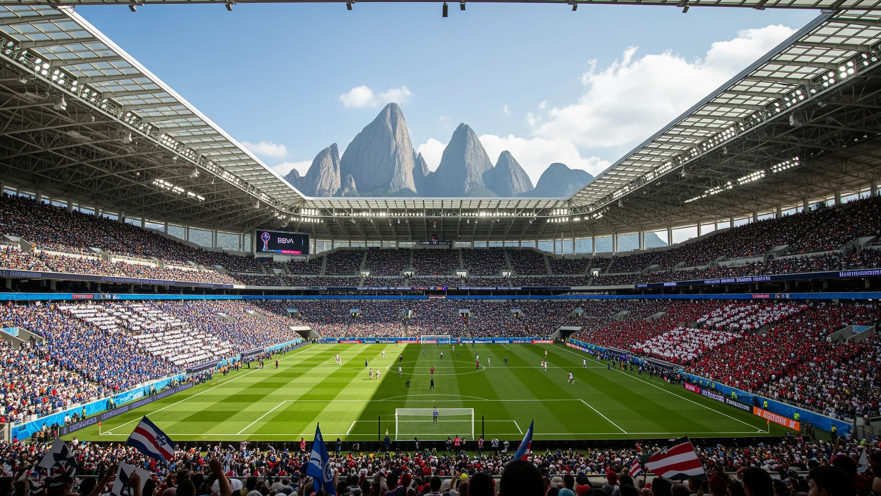 Estadio Monterrey stadium atmosphere