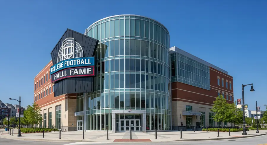 Chick-fil-A College Football Hall of Fame sport attraction near Mercedes-Benz Stadium Atlanta World Cup 2026