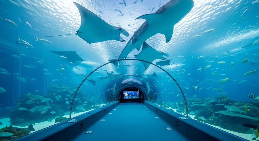 Georgia Aquarium landmark attraction near Mercedes-Benz Stadium Atlanta World Cup 2026