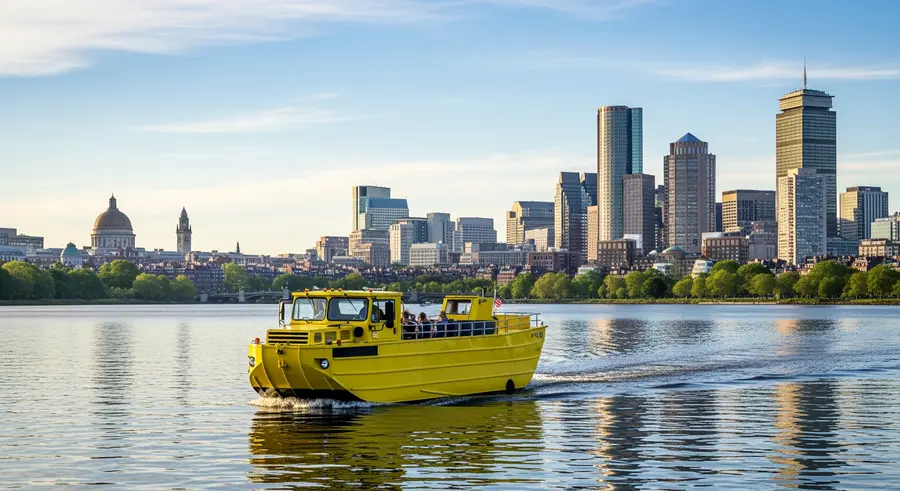 Boston Duck Tour entertainment attraction near Gillette Stadium Boston World Cup 2026