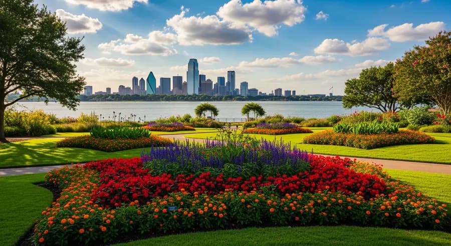 Dallas Arboretum and Botanical Garden nature attraction near AT&T Stadium Dallas World Cup 2026