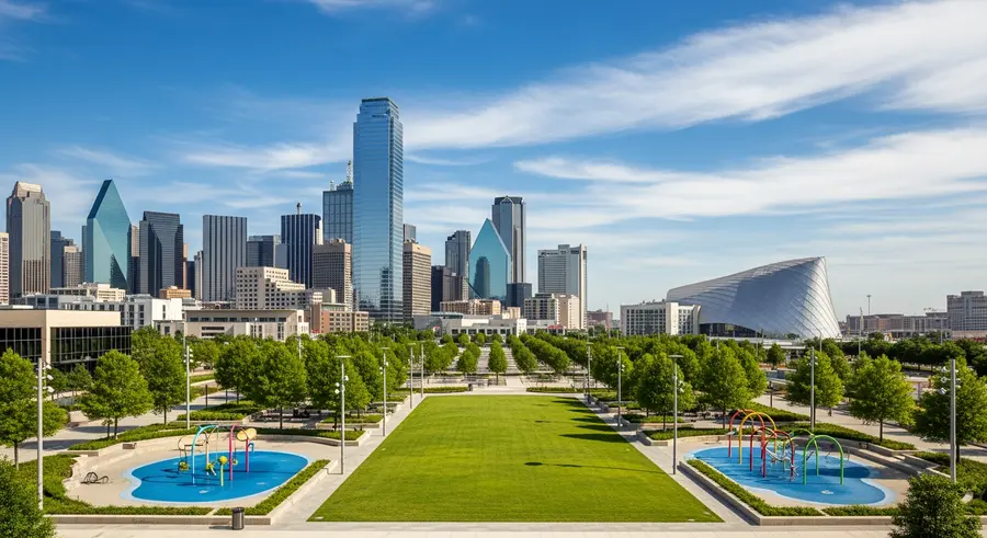 Klyde Warren Park free attraction near AT&T Stadium Dallas World Cup 2026