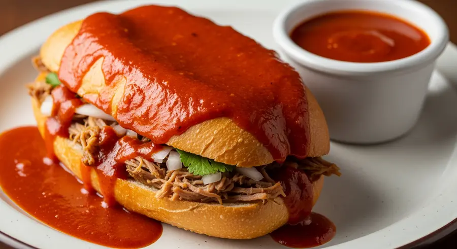 Guadalajara Street Food -- Tortas Ahogadas food attraction near Estadio Akron Guadalajara World Cup 2026