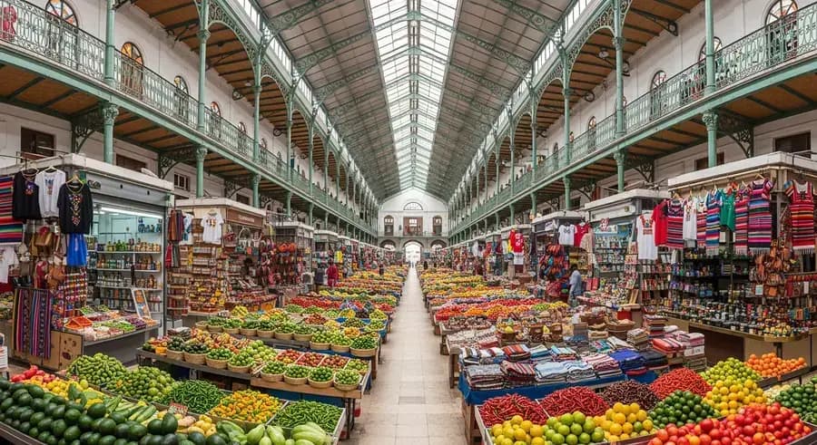 Mercado San Juan de Dios food attraction near Estadio Akron Guadalajara World Cup 2026