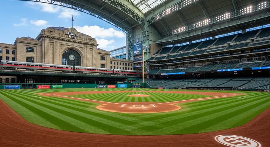 Minute Maid Park Tour sport attraction near NRG Stadium Houston World Cup 2026