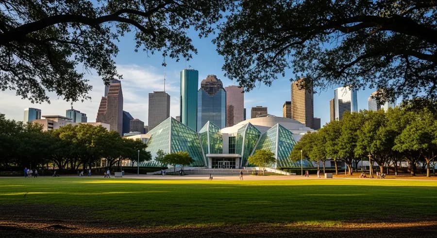 Houston Museum District culture attraction near NRG Stadium Houston World Cup 2026