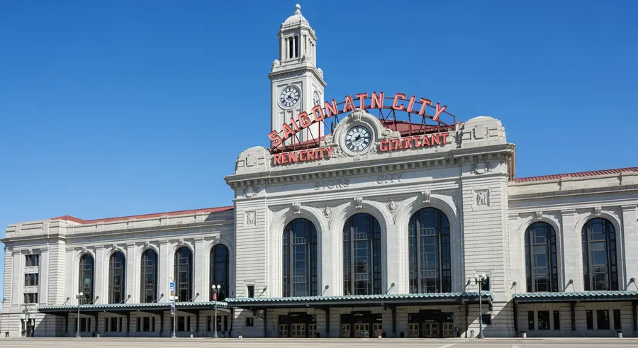 Union Station landmark attraction near GEHA Field at Arrowhead Stadium Kansas City World Cup 2026