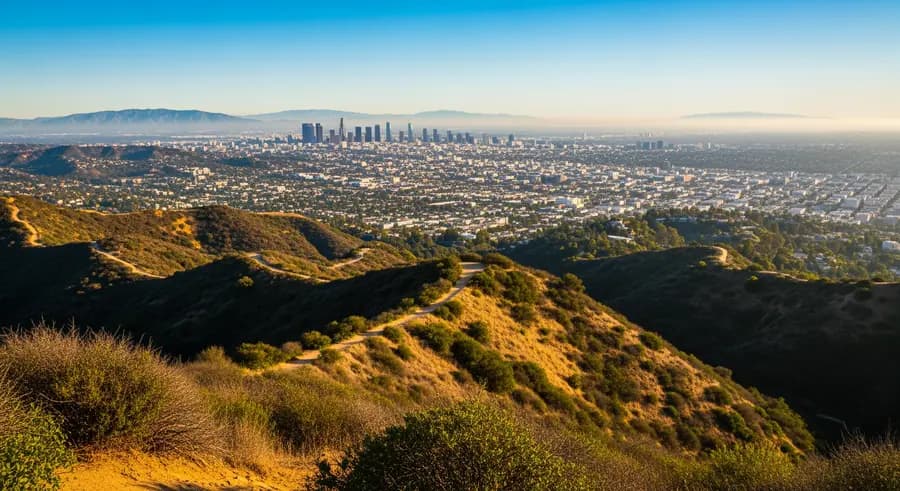 Runyon Canyon nature attraction near SoFi Stadium Los Angeles World Cup 2026