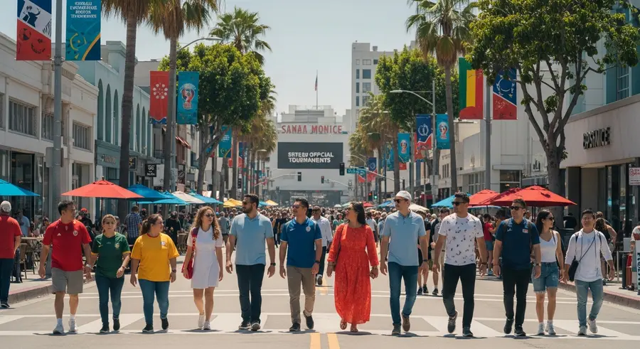 Santa Monica neighborhood in Los Angeles