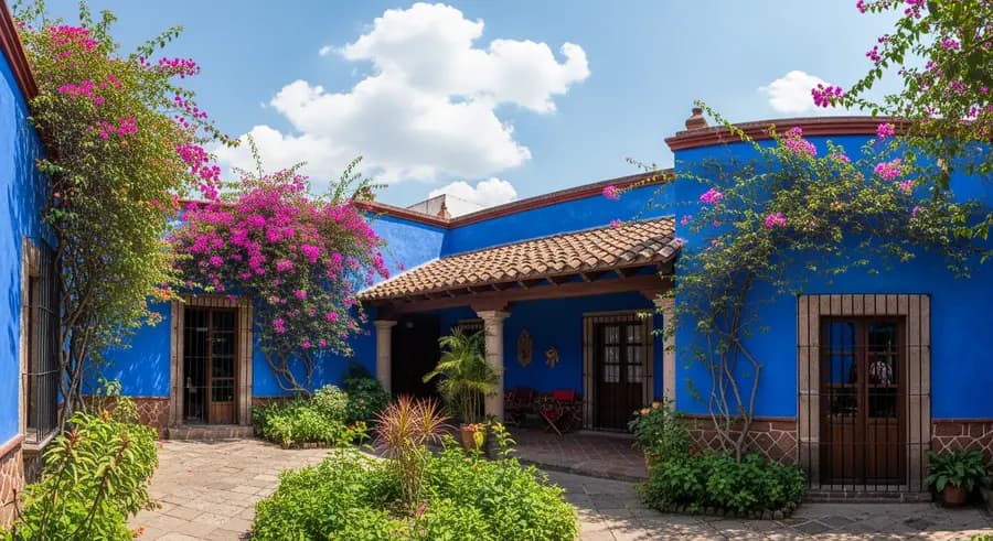 Frida Kahlo Museum -- La Casa Azul culture attraction near Estadio Azteca Mexico City World Cup 2026