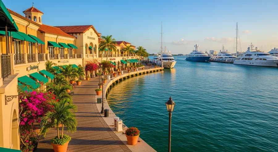 Bayside Marketplace landmark attraction near Hard Rock Stadium Miami World Cup 2026