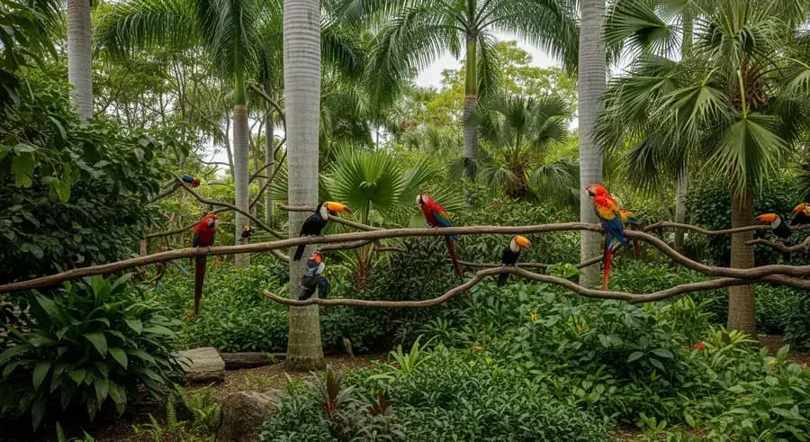 Jungle Island nature attraction near Hard Rock Stadium Miami World Cup 2026