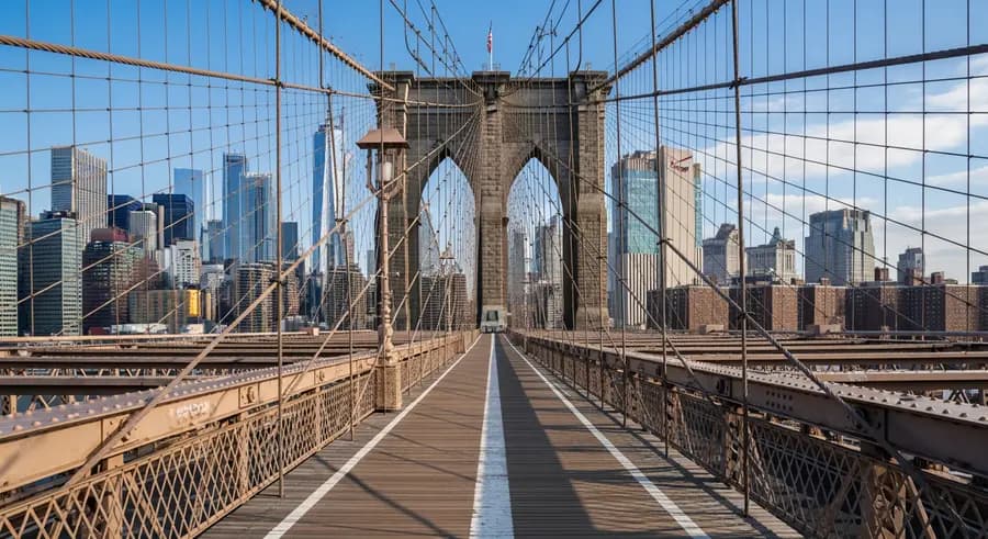 Brooklyn Bridge Walk landmark attraction near MetLife Stadium New York / New Jersey World Cup 2026