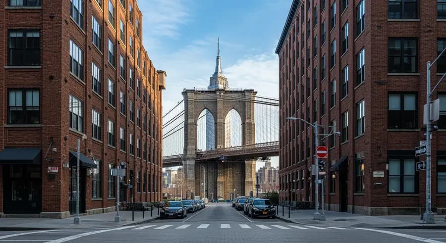 DUMBO Brooklyn culture attraction near MetLife Stadium New York / New Jersey World Cup 2026