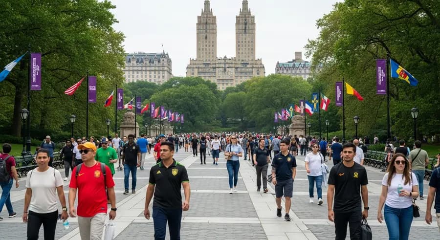 Central Park in New York / New Jersey
