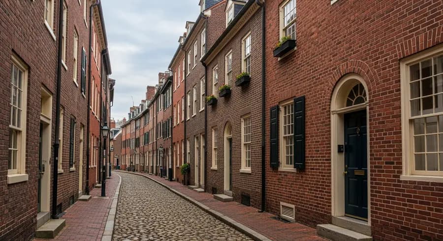 Elfreth's Alley culture attraction near Lincoln Financial Field Philadelphia World Cup 2026