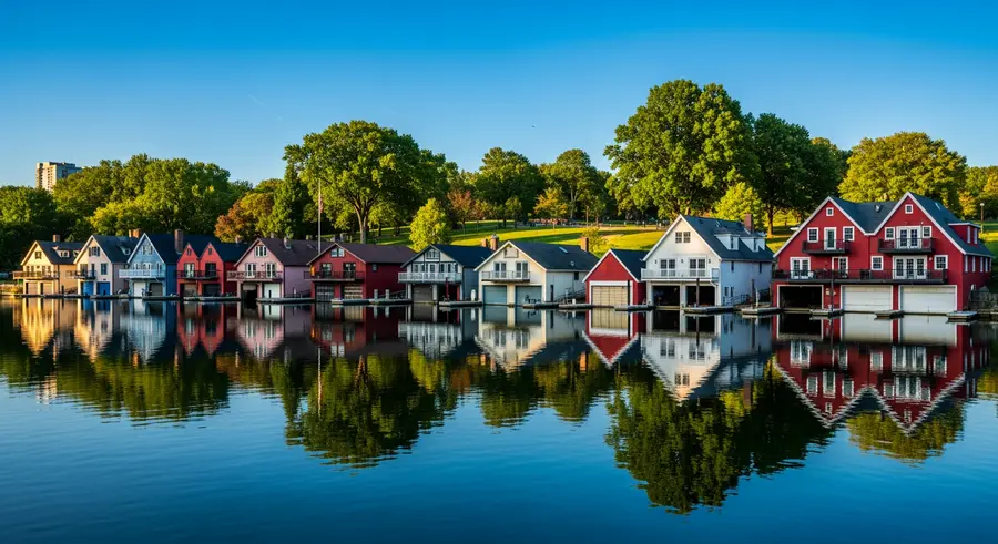 Fairmount Park and Boathouse Row nature attraction near Lincoln Financial Field Philadelphia World Cup 2026