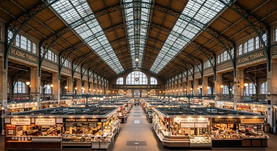 Reading Terminal Market food attraction near Lincoln Financial Field Philadelphia World Cup 2026