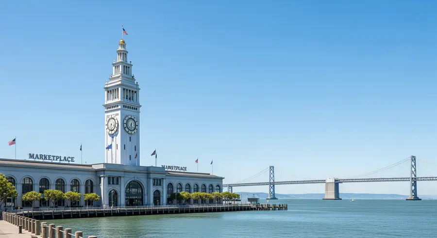 Ferry Building Marketplace food attraction near Levi's Stadium San Francisco Bay Area World Cup 2026