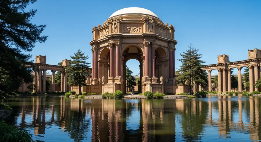 Palace of Fine Arts landmark attraction near Levi's Stadium San Francisco Bay Area World Cup 2026