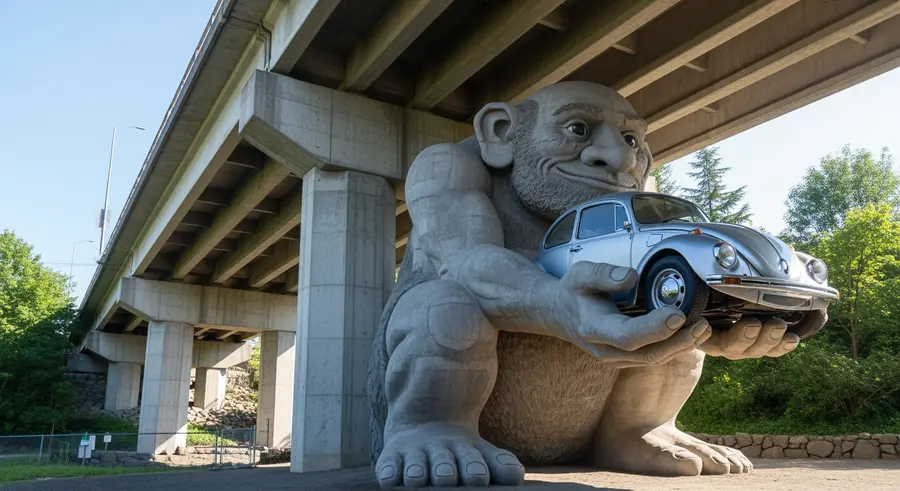 Fremont Troll landmark attraction near Lumen Field Seattle World Cup 2026