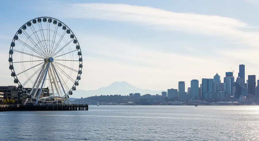 Seattle Great Wheel adventure attraction near Lumen Field Seattle World Cup 2026