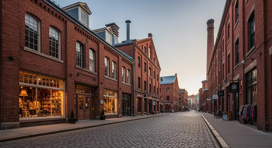 Distillery District culture attraction near BMO Field Toronto World Cup 2026