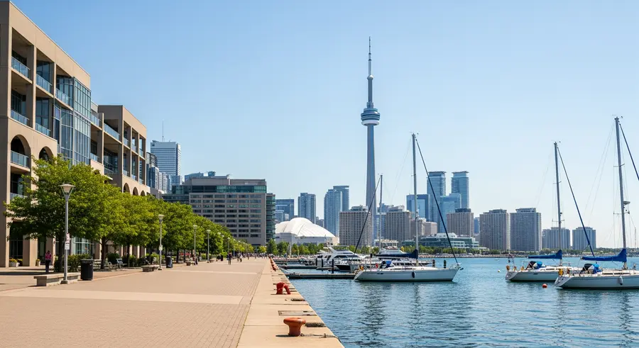 Harbourfront Centre nature attraction near BMO Field Toronto World Cup 2026