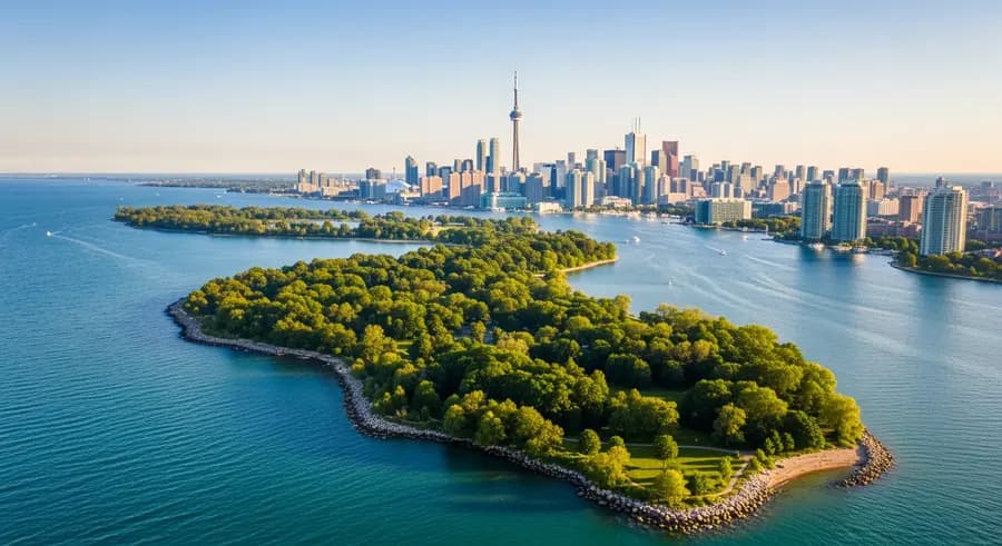 Toronto Islands nature attraction near BMO Field Toronto World Cup 2026