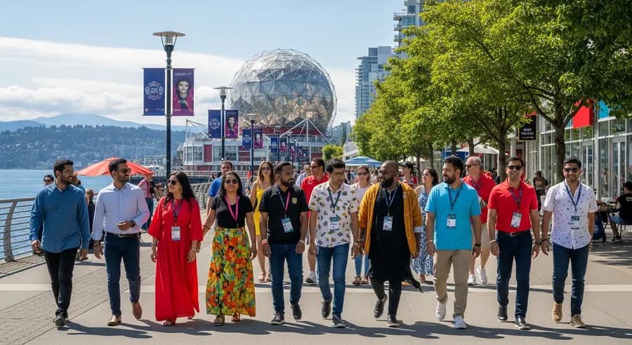 The Last Mile world-cup attraction near BC Place Vancouver World Cup 2026