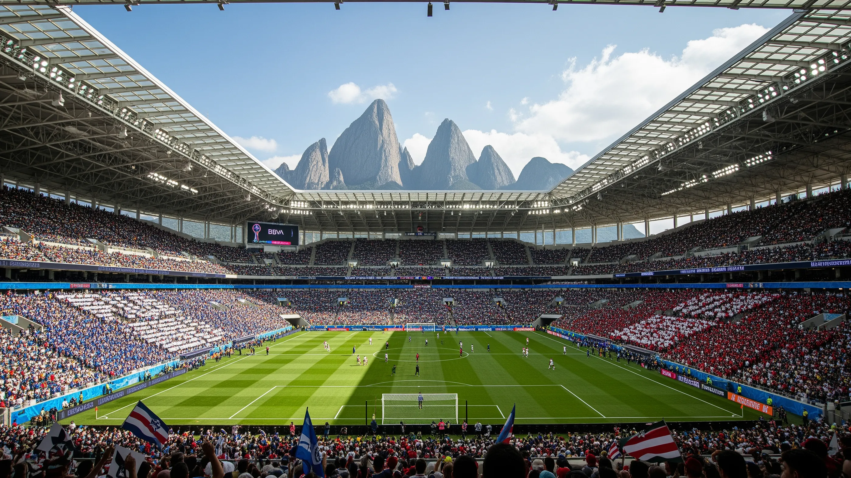 Estadio BBVA stadium atmosphere