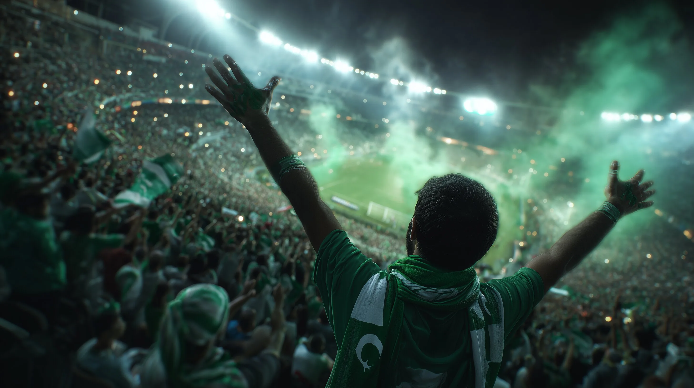 algeria fans enjoyment