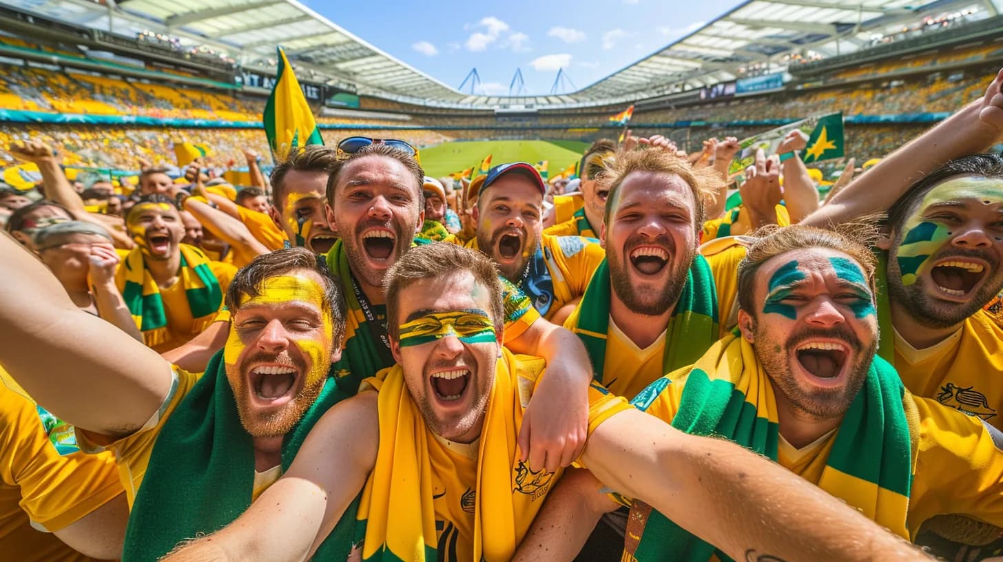 australia fans enjoyment