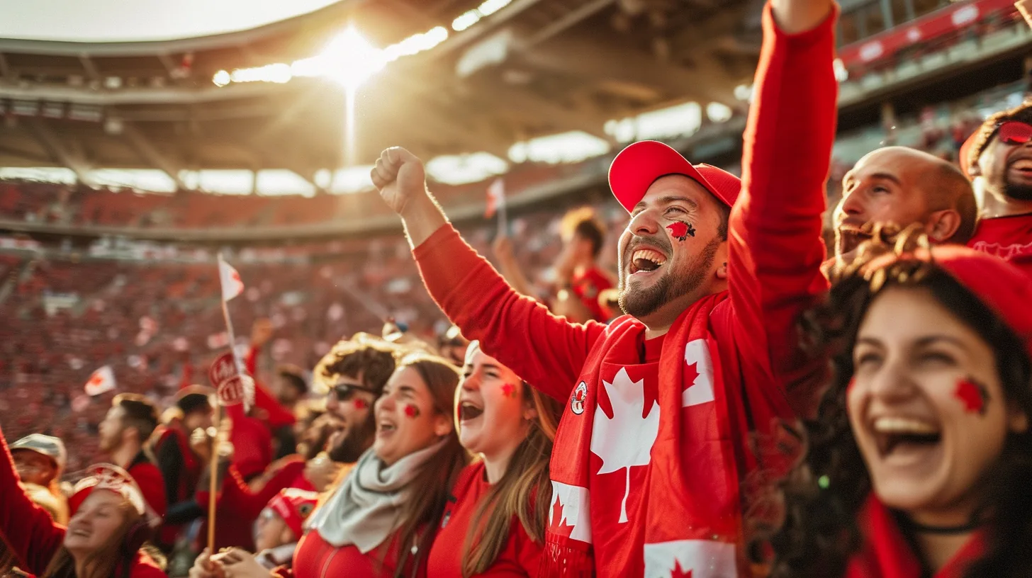 canada fans enjoyment