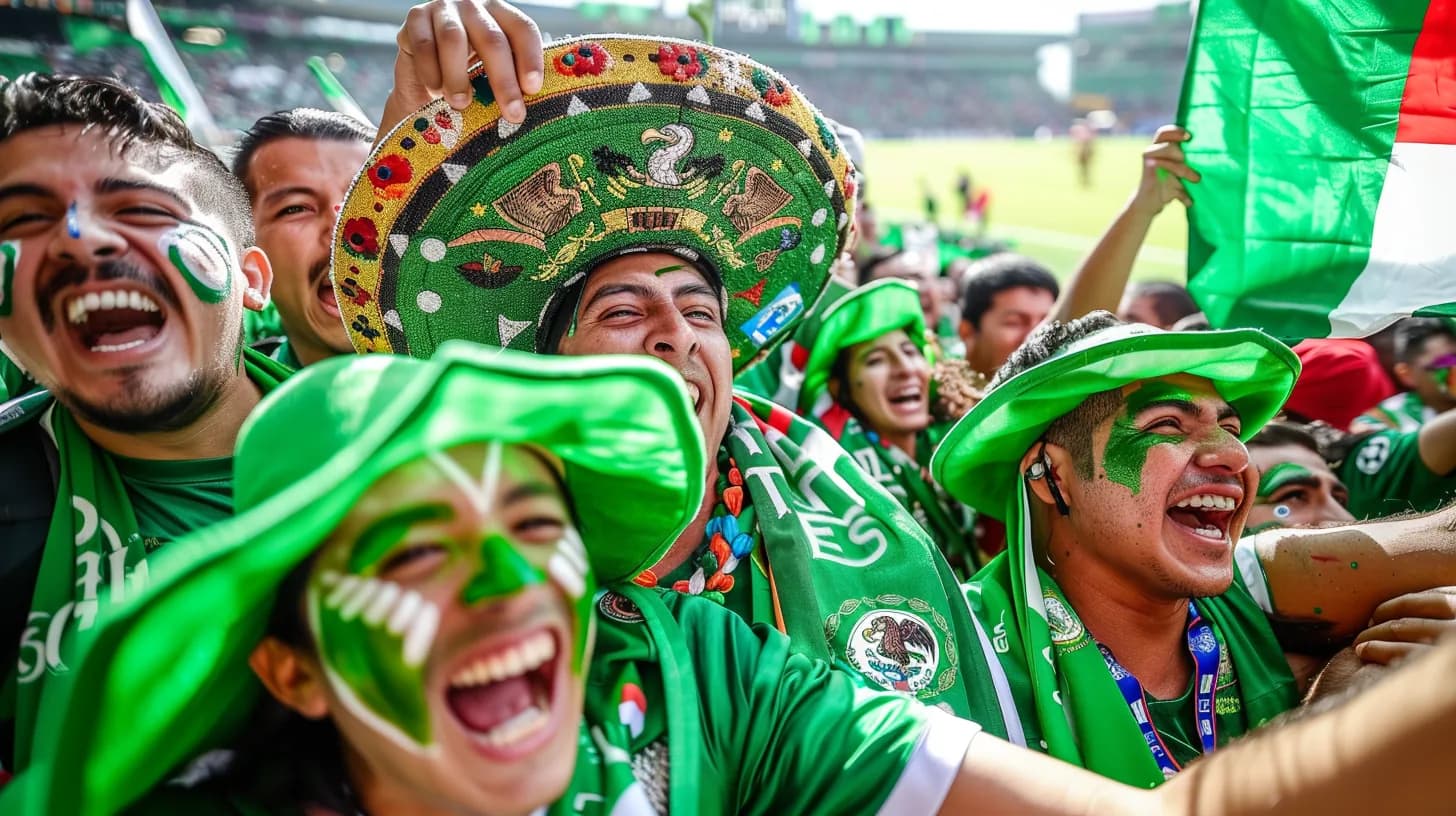 mexico fans enjoyment
