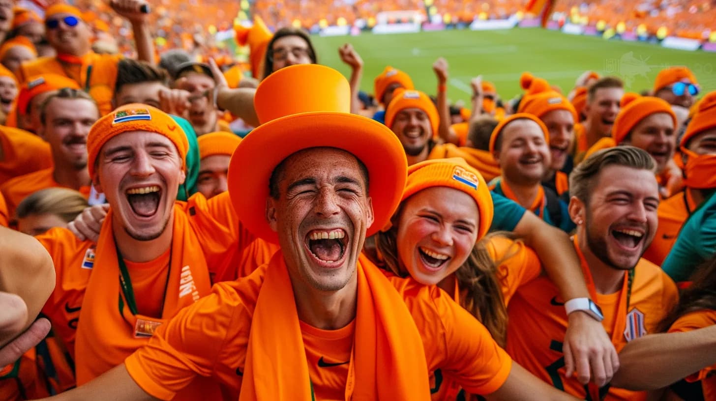 netherlands fans enjoyment