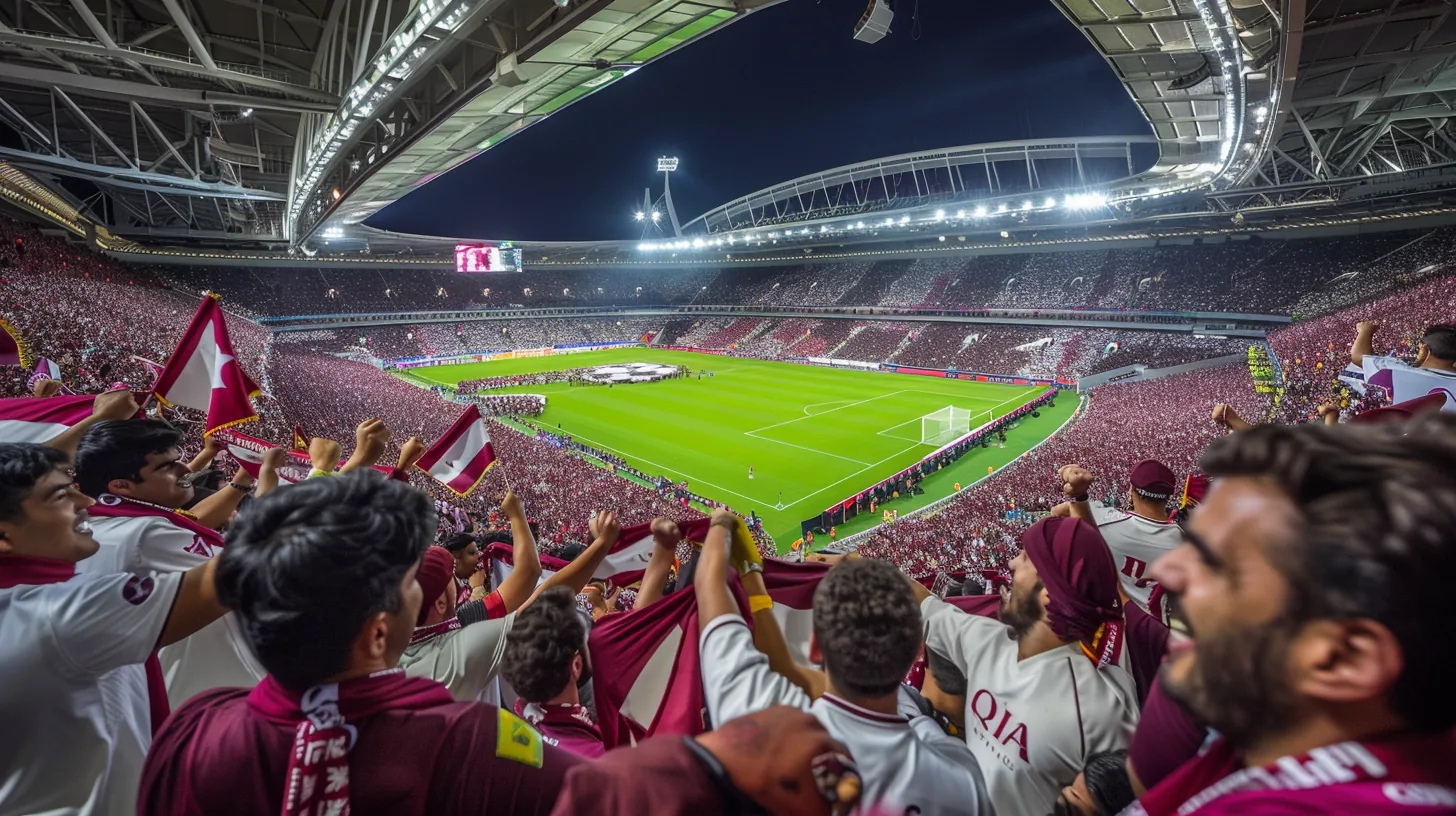 qatar fans enjoyment