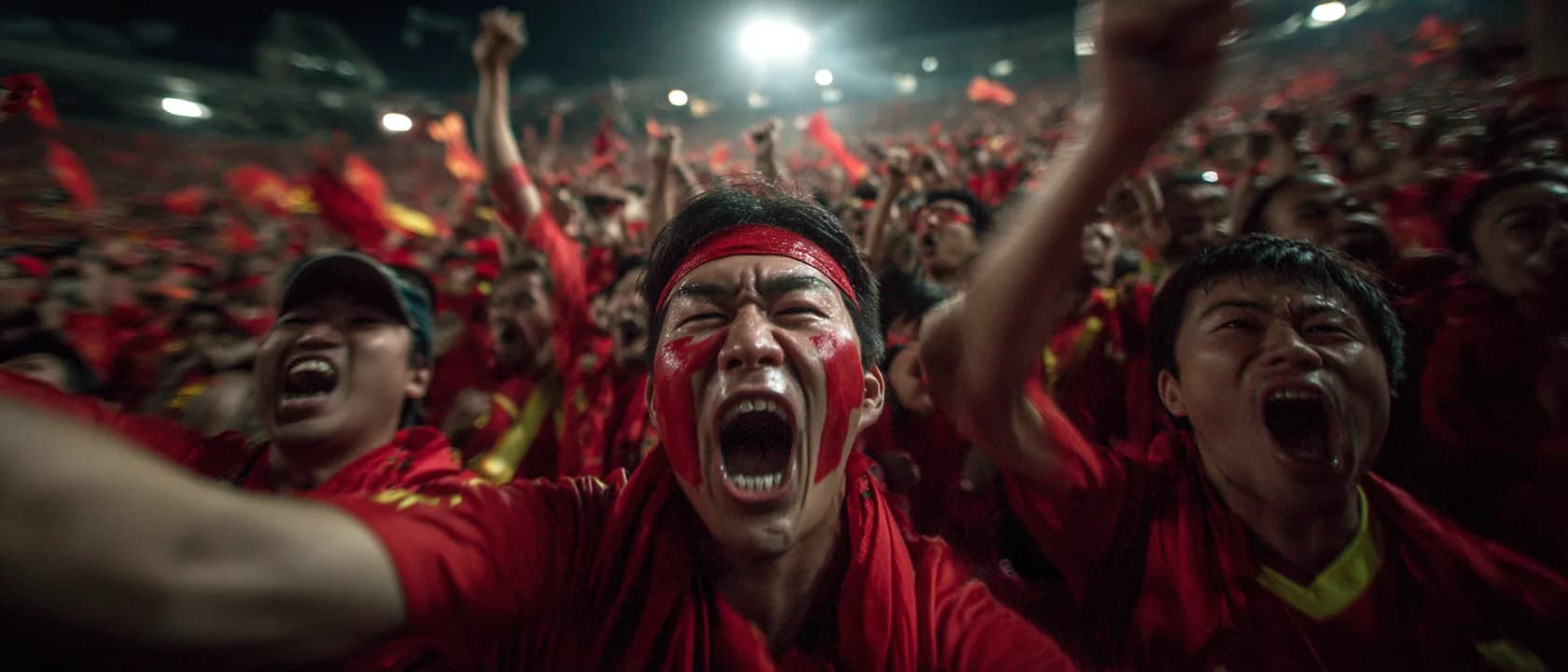 south korea fans enjoyment
