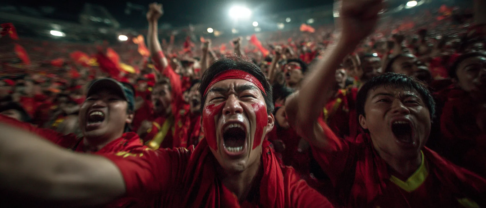 south korea fans enjoyment